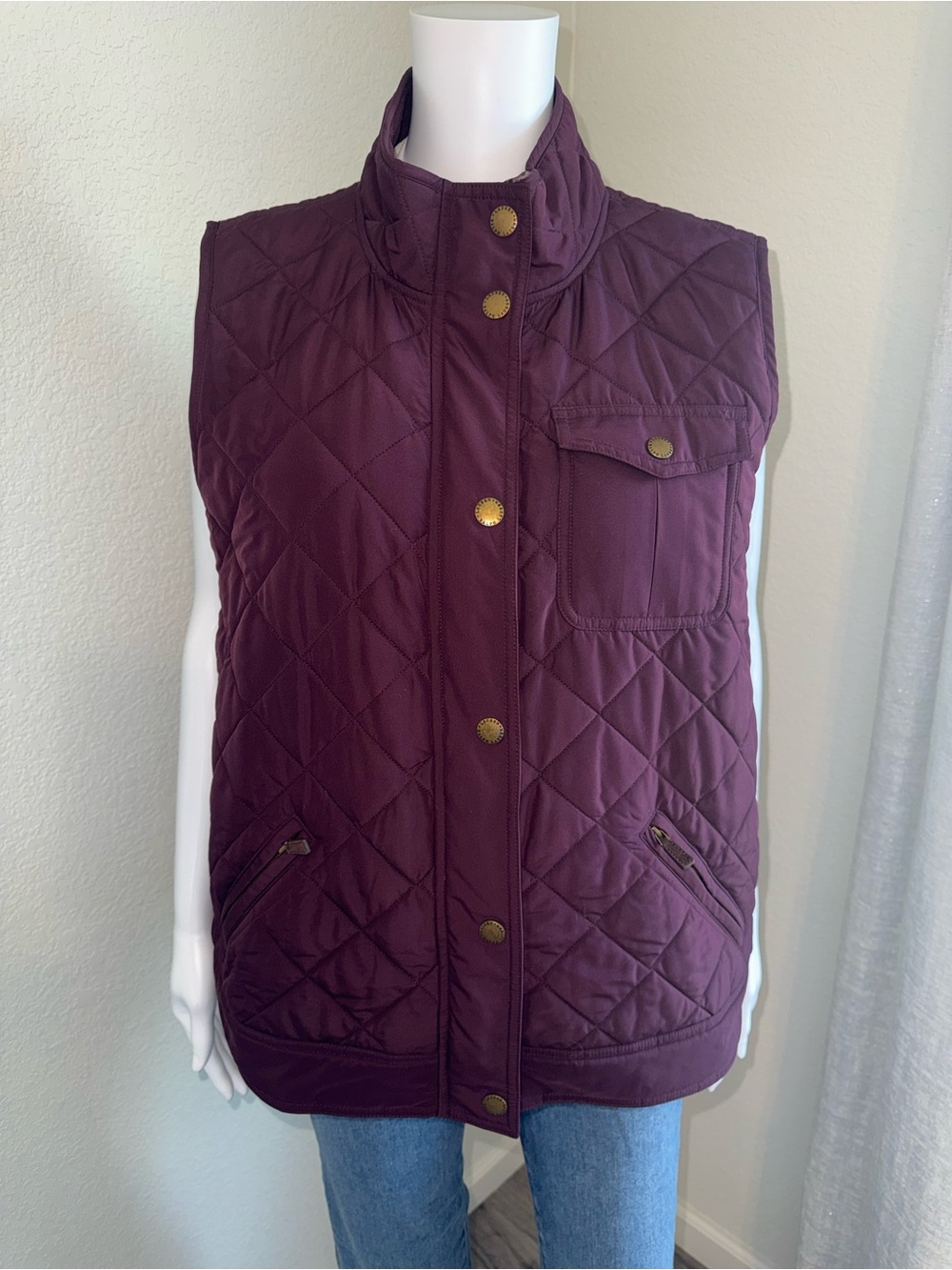 Lauren Ralph Lauren Quilted Puffer Vest – Women’s Plus Size 2X